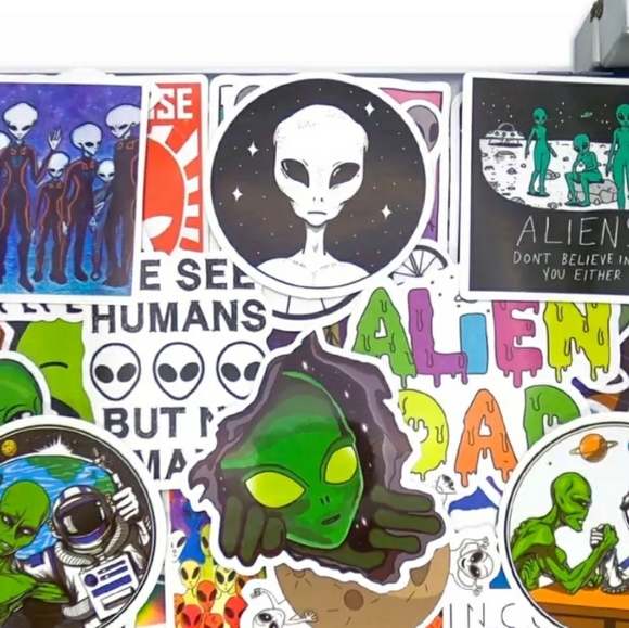 Alien Stickers - Picture 2 of 6